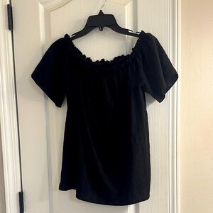 Elegant Black Women's Top